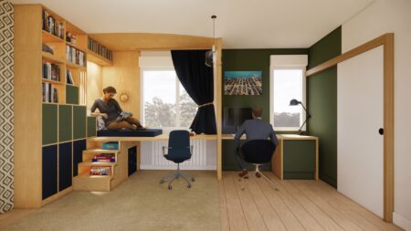 Agencement et Décoration d'un Bureau Bibliothèque pour Toute la Famille